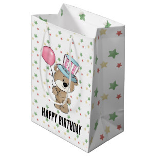 Carnival Birthday Medium Gift Bag