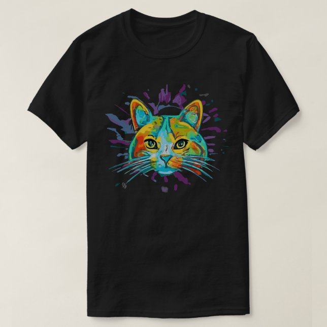 Carnival Cat T-Shirt (Design Front)