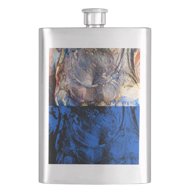 carnival chest hip flask (Front)