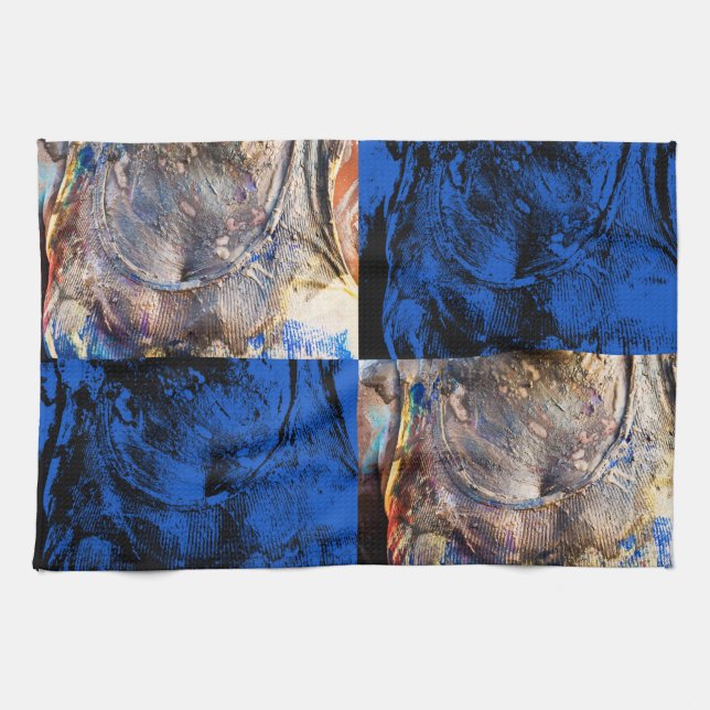 carnival chest kitchen towel (Horizontal)