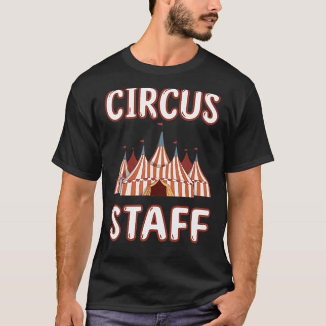 Carnival Circus Staff T-Shirt (Front)