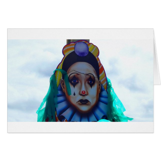 Carnival Clown Design (Front Horizontal)