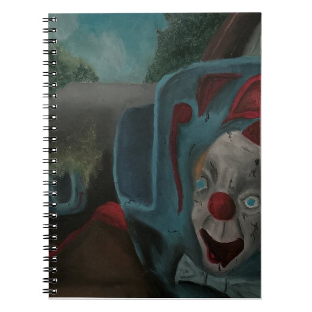 Carnival Clown Notebook (Front)