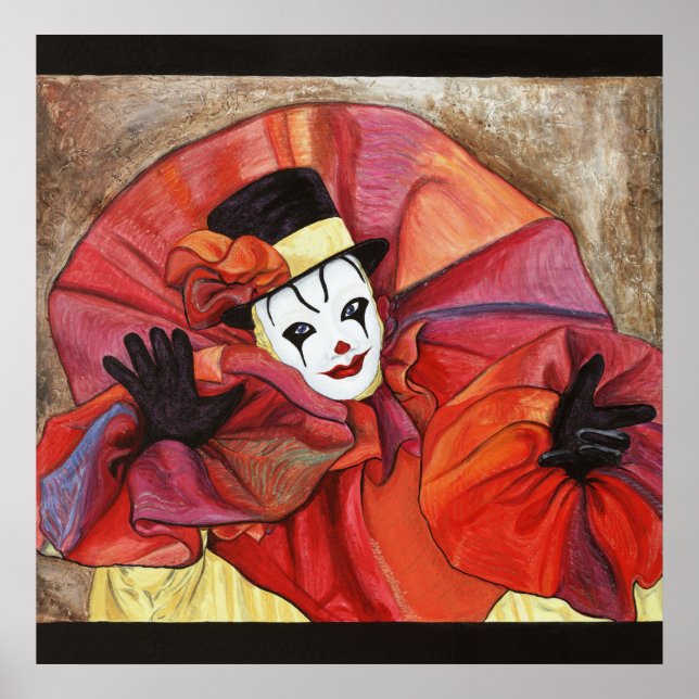 Carnival Clown Poster (Front)