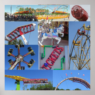 Carnival Collage Poster