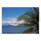 Carnival cruise ship docked at Grand Cayman Island