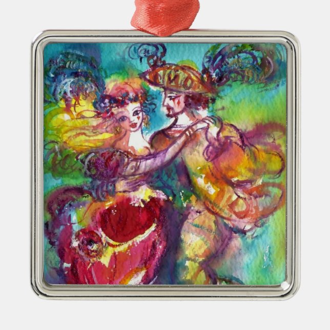 CARNIVAL DANCE METAL ORNAMENT (Front)
