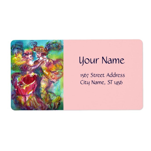 CARNIVAL DANCE Venetian Masquerade Ball (Front)