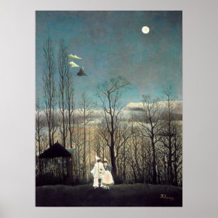 Carnival Evening,Famous painting  Poster