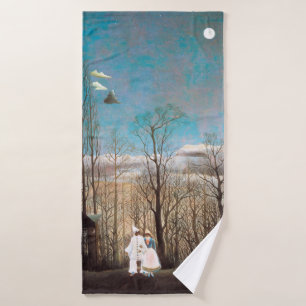Carnival Evening, Rousseau Bath Towel