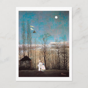 Carnival Evening, Rousseau Postcard