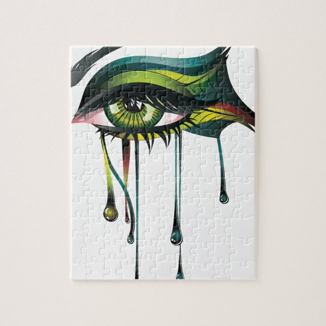 Carnival Eye 2 Jigsaw Puzzle (Vertical)