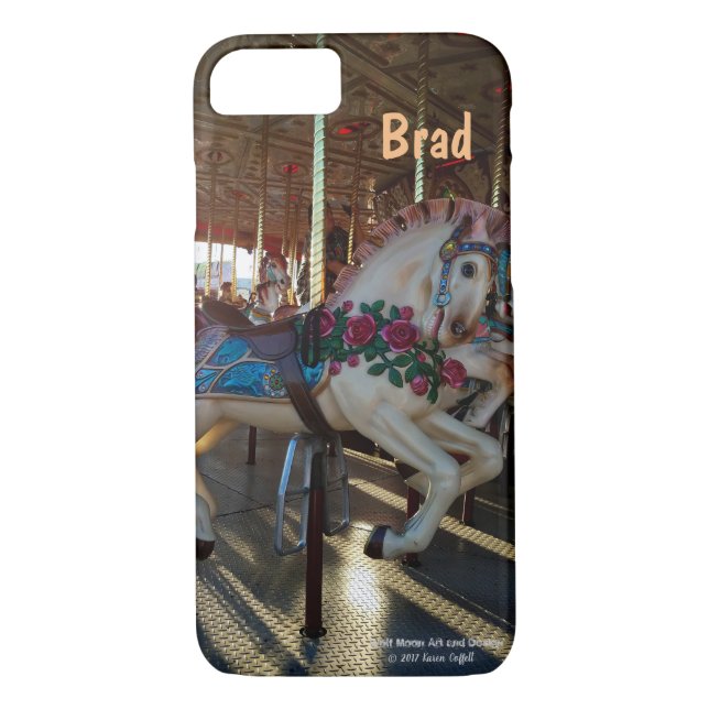Carnival Fair Carousel Horse Photo Case-Mate iPhone Case (Back)