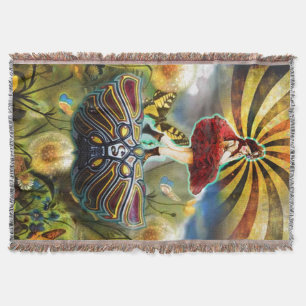 Carnival Fairy Cozy Throw Blanket