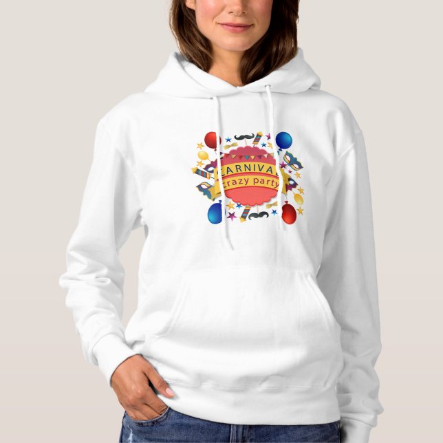 Carnival Festival Theme Design Hoodie (Front)