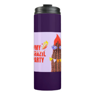 Carnival Festival Theme Design Thermal Tumbler
