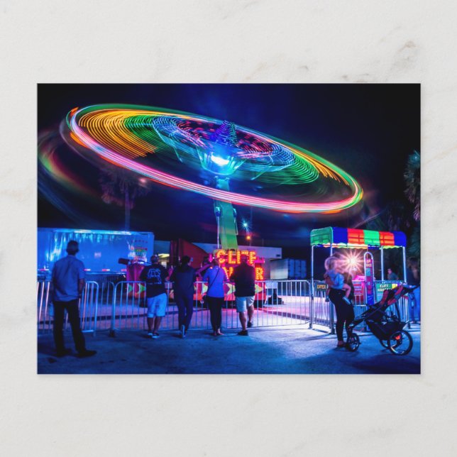 "Carnival Fun" Photo Postcard (Front)