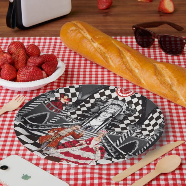 Carnival in a Magical land Paper Plate (Picnic)