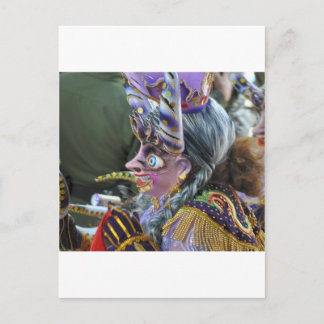Carnival in Oruro, Bolivia Postcard