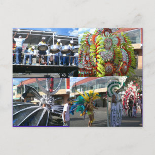 Carnival in Trinidad Postcard