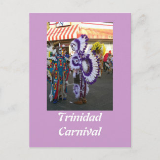 Carnival in Trinidad Postcard