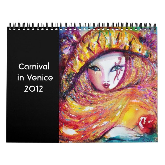 Carnival in Venice 2  .2012 / Dance,Music ,Theatre Calendar (Cover)