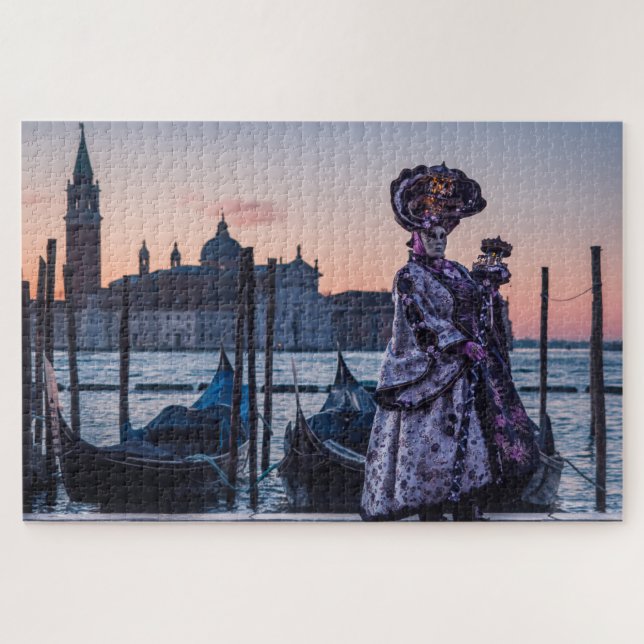 Carnival in Venice Jigsaw Puzzle (Horizontal)