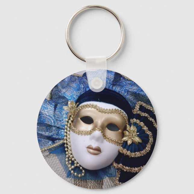 "CARNIVAL/MADRI GRAS" KEYCHAIN (Front)