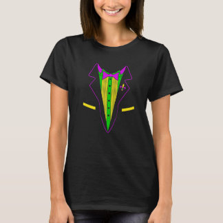 Carnival Mardi Gras Tuxedo Men Boys Parade Mardi G T-Shirt