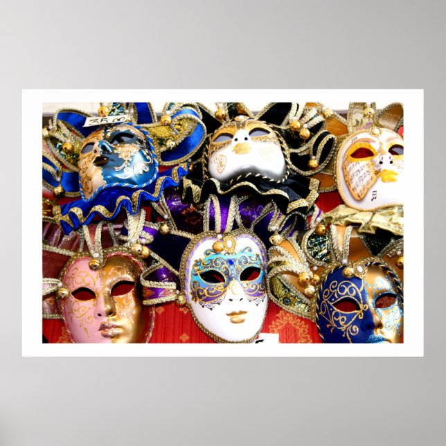 Carnival Masks Poster (Front)