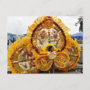 Carnival Masquerader, Trinidad and Tobago Postcard