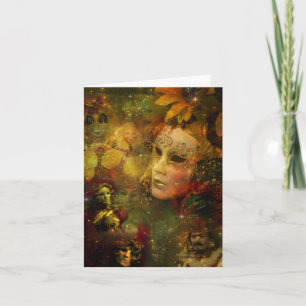 Carnival - New Orleans Mardi Gras Splendour Card