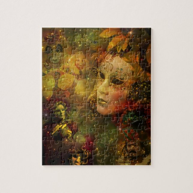 Carnival - New Orleans Mardi Gras Splendour Jigsaw Puzzle (Vertical)