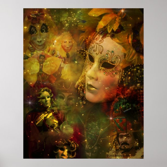 Carnival - New Orleans Mardi Gras Splendour Poster (Front)