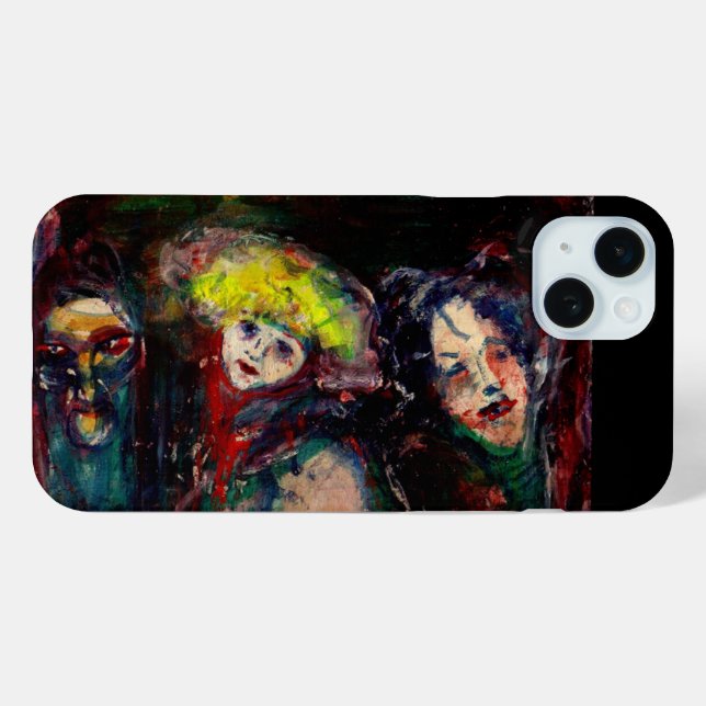 CARNIVAL NIGHT IN VENICE Venetian Masquerade Masks Case-Mate iPhone Case (Back (Horizontal))