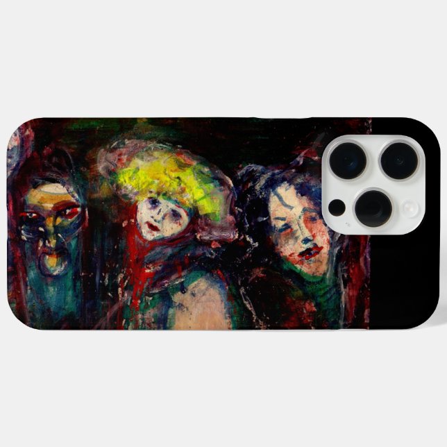 CARNIVAL NIGHT IN VENICE Venetian Masquerade Masks Case-Mate iPhone Case (Back (Horizontal))