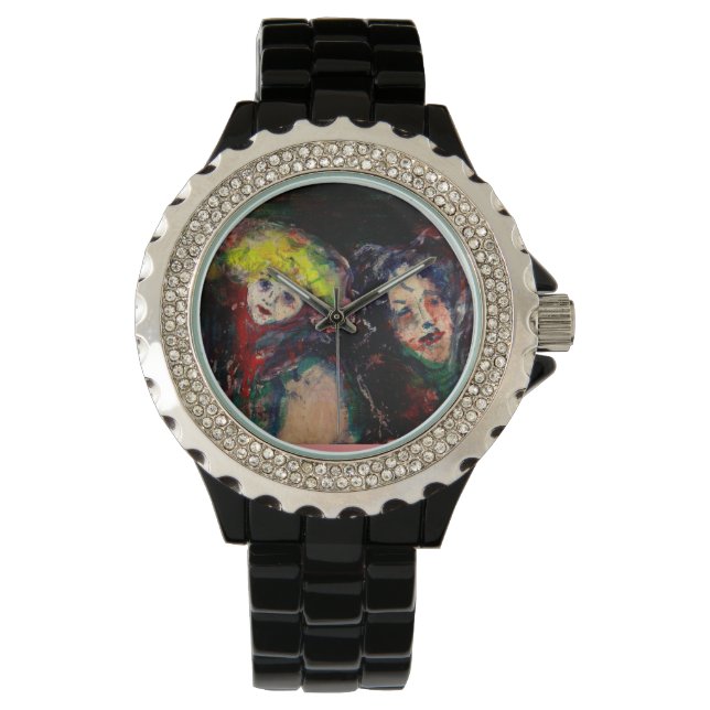 CARNIVAL NIGHT IN VENICE Venetian Masquerade Masks Watch (Front)