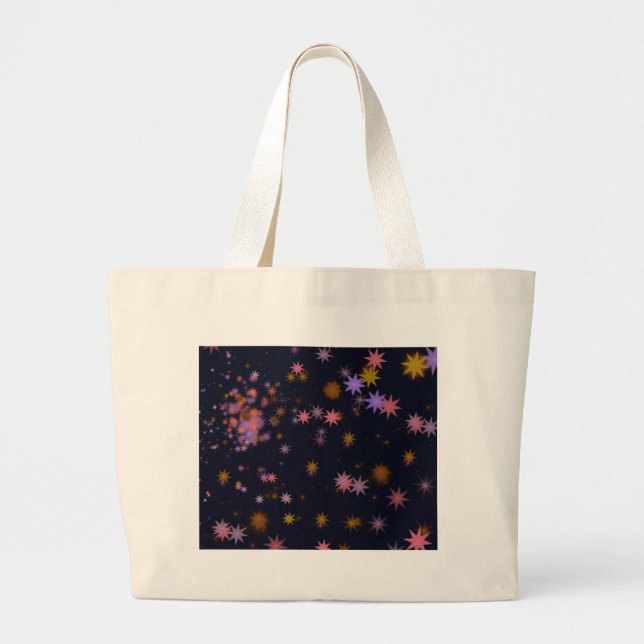 Carnival Night Large Tote Bag (Front)