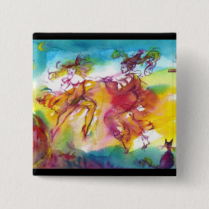 CARNIVAL NIGHT / Venetian Masquerade,Dance Music 2 Inch Square Button