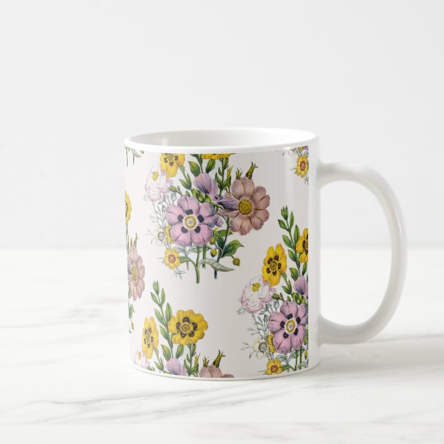 Carnival of flowers coffee mug (Right)