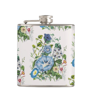 Carnival of flowers hip flask