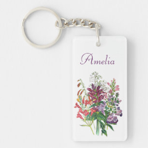 Carnival of flowers keychain