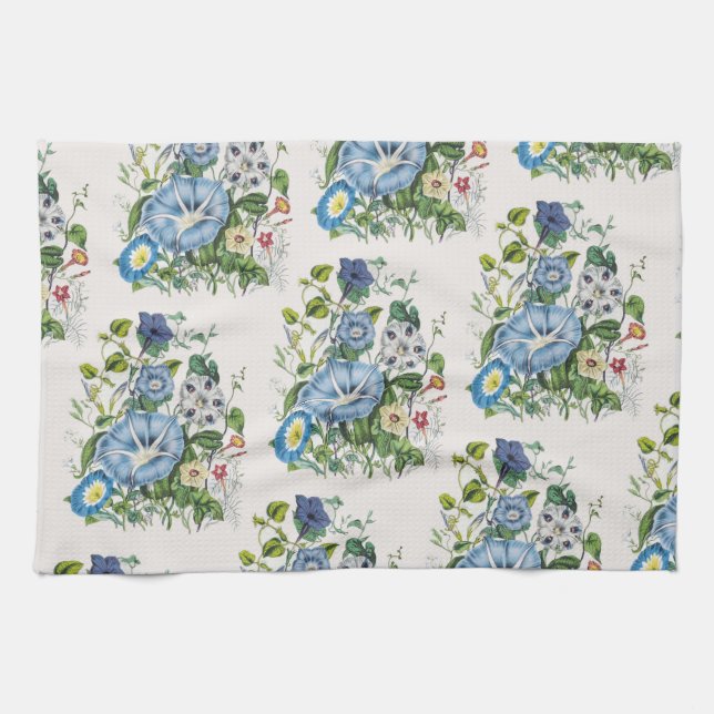 Carnival of flowers kitchen towel (Horizontal)