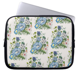 Carnival of flowers laptop sleeve