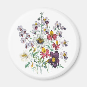 Carnival of flowers magnet
