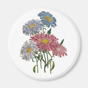 Carnival of flowers magnet