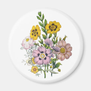 Carnival of flowers magnet