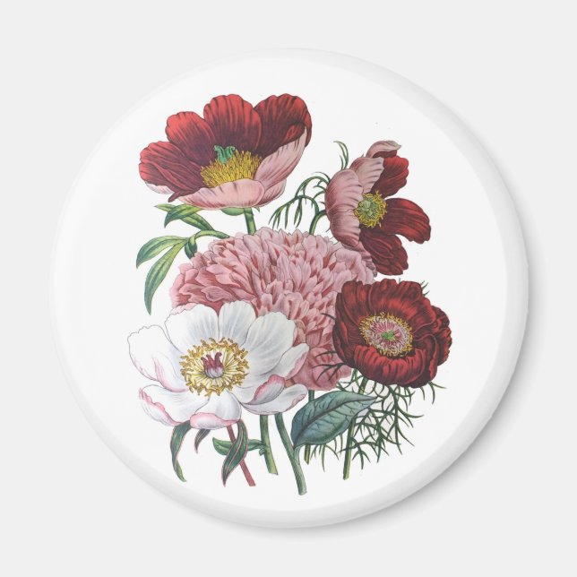 Carnival of flowers magnet (Front)