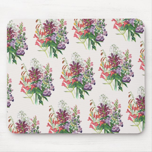 Carnival of flowers mouse pad (Front)