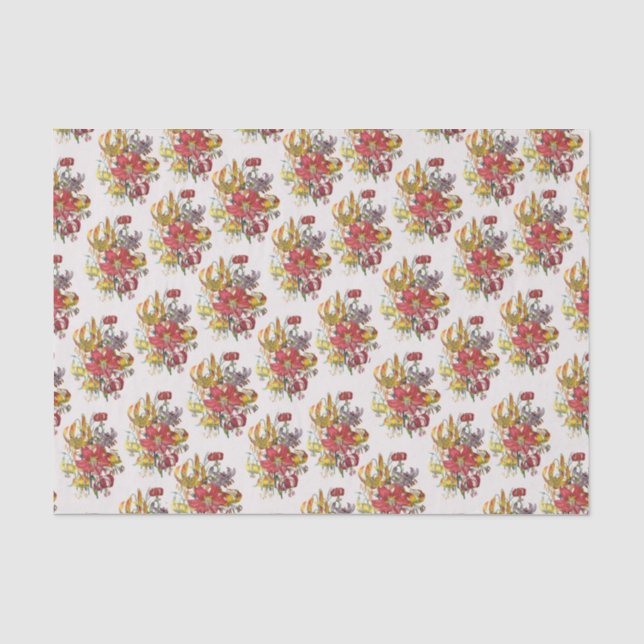 Carnival of flowers tissue paper (Front)